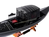 Gianhien Fb0055P Gondol Ahşap Hazır Kayık Maketi thumbnail 2