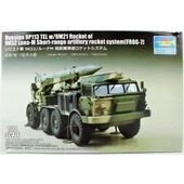Trumpeter 07179 1/72 Ölçek, Rus 9P113 Kamyon ve 9M21  (9K52 Luna-M) Kısa Menzilli Füze Sistemi (FROG-7), Plastik Model Kiti - 1