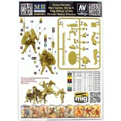 Masterbox 32022 1/32 Ölçek, Yunan Pers Savaşları, Pers Bayraktarı, Plastik Figür Kiti thumbnail 3