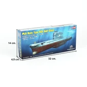 HobbyBoss 83514 1/350 Ölçek, PLA Navy Type 031 Golf Class, Denizaltı, Plastik Model Kiti thumbnail 4