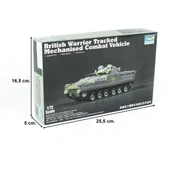 Trumpeter 07101 1/72 Ölçek, İngiliz Paletli Mekanize Zırhlı Aracı, Plastik Model Kiti - 5