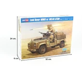 HobbyBoss 82447 1/35 Ölçek, Land Rover WMIK w/MILAN ATGM, Askeri Cip, Plastik Model Kiti thumbnail 5