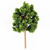 Hobbytime 9 Cm. Yuvarlak Formlu Yaz Yeşili Ağacı Modeli, 2 Adet thumbnail 1
