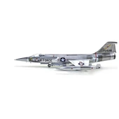 Academy 12576 1/72 Ölçek, USAF F-104C (Vietnam Savaşı) Savaş Uçağı, Plastik Model kiti thumbnail 4