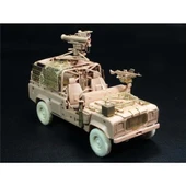 HobbyBoss 82447 1/35 Ölçek, Land Rover WMIK w/MILAN ATGM, Askeri Cip, Plastik Model Kiti thumbnail 2