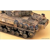 Academy 13254 1/35 Ölçek, I.D.F. M-51 Super Sherman Tankı, Plastik Model kiti thumbnail 4