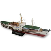 Türk Model 1/87 141 Paşabahçe Yolcu Vapuru, 86 cm. Ahşap Model Kiti thumbnail 1