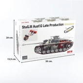 RFM 5088 1/35 Ölçek, StuG.III Ausf.G, Geç Dönem Tankı, İç Detaylı, Plastik Model kiti thumbnail 5