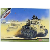 Academy 13254 1/35 Ölçek, I.D.F. M-51 Super Sherman Tankı, Plastik Model kiti thumbnail 1