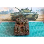 Trumpeter 09582 1/35 Ölçek, Rus BMD-4M Paletli Piyade Savaş Aracı, Plastik Model Kiti thumbnail 4