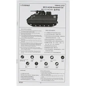 Trumpeter 07237 1/72 Ölçek, M113ACAV Zırhlı Personel Taşıyıocı, Plastik Model Kiti - 3