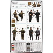 HobbyBoss 84401 1/35 Ölçek, Alman Tank Mürettebatı (Normandy 1944), Plastik Figür Kiti thumbnail 2