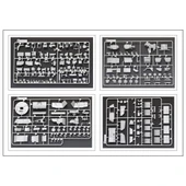 RFM 5007 1/35 Ölçek, M1A1/ A2 Abrams Tankı, İç Detaylı, Plastik Model kiti thumbnail 2