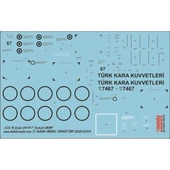 Babibi DBT-01350 1/35 Ölçek, CH-47F Kara Kuvvetleri, Dekal Çıkartma thumbnail 3