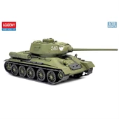 Academy 13421 1/72 Ölçek, T-34-85 Soviet Orta Sınıf Tankı, Plastik Model kiti - 2