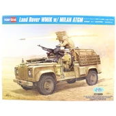 HobbyBoss 82447 1/35 Ölçek, Land Rover WMIK w/MILAN ATGM, Askeri Cip, Plastik Model Kiti thumbnail 1
