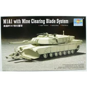Trumpeter 07277 1/72 Ölçek, M1A1 Mayın Temizleme Aparatlı Tank, Plastik Model Kiti - 1