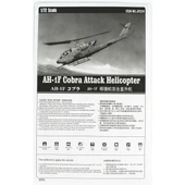 HobbyBoss 87224 1/72 Ölçek, AH-1F Cobra Attack, Askeri Helicopter, Plastik Model Kiti thumbnail 4