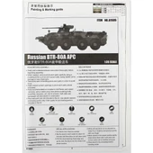 Trumpeter 01595 1/35 Ölçek, Rus BTR-80A APC, Zırhlı Personel Taşıyıcı, Plastik Model Kiti thumbnail 4