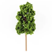 Hobbytime 9 Cm. Yassı Formlu Yaz Yeşili Ağacı Modeli, 2 Adet thumbnail 1