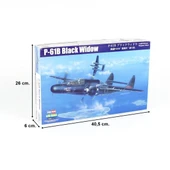 HobbyBoss 81731 1/48 Ölçek, P-61B Black Widow, Savaş Uçağı, Plastik Model Kiti thumbnail 5