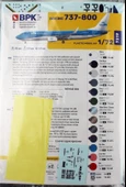Big Planes Kits 7219 1/72 Ölçek, 737-800 KLM Yolcu Uçağı, Plastik Model kiti thumbnail 3