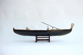 Gianhien Fb0008Bp Siyah Gondol Ahşap Hazır Kayık Maketi thumbnail 1