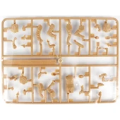 HobbyBoss 84409 1/35 Ölçek, Alman Afrika Tank Mürettebatı, Plastik Figür Kiti thumbnail 3