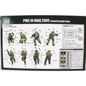 Trumpeter 00419 1/35 Ölçek, PMC Saldırı Timi Irak'ta (2005) Figürleri Plastik Model Kiti thumbnail 4