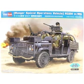 HobbyBoss 82450 1/35 Ölçek, (Ranger Special Operations Vehicle) RSOV w/MG, Askeri Cip , Plastik Model Kiti thumbnail 1