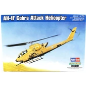 HobbyBoss 87224 1/72 Ölçek, AH-1F Cobra Attack, Askeri Helicopter, Plastik Model Kiti thumbnail 1