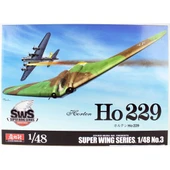 SWS 48-03 1/48 Ölçek, Horten Ho 229 Savaş Uçağı, Plastik Model kiti thumbnail 1
