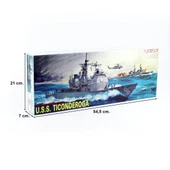 Dragon 1003 1/350 Ölçek, USS Ticonderoga CG-47 Güdümlü Füze Kruvazörü Plastik Model Kiti thumbnail 5
