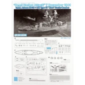 Dragon 7127 1/700 Ölçek, U.S.S. Arizona BB-39 Savaş Gemisi ve IJN Type 97 (Kate) Bombardıman Uçağı plastik Model Kiti thumbnail 4