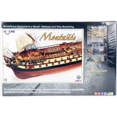 Occre 15000 1/70 Ölçek, Montanes, 125 cm. Yelkenli İspanyol Savaş Gemisi, Ahşap Model Kiti thumbnail 1