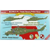 Mistercraft F046 1/72 Mi-24W/D Pt.1 (/Polish Husar) Askeri Helikopter Plastik Model Kiti - 1