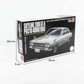 Fujimi ID-3 04715 1/24 Ölçek, Nissan PGC-10 GT-R 1969 , Otomobil Plastik Model Kiti thumbnail 5