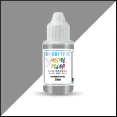 Hobbytime 442 18 ml. Metalik Gümüş (Silver), Akrilik Model Boyası thumbnail 1