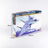 Mistercraft G004 1/48 F-14A Tomcat (İki Kuyruklu Arslan) Savaş Uçağı Plastik Model Kiti thumbnail 4