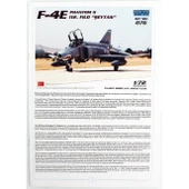 Hobbytime 076 1/72 Ölçek, F-4E Phantom II, 112.Filo Şeytan, Plastik Model Kiti - 4