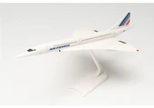 Herpa 605816-001 1/250 Ölçek, Air France Concorde - F-BVFB, Sergilemeye Hazır Model Yolcu Uçağı thumbnail 1
