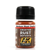 AK 4110 3x35 ml. Pas Öbekleri Efekti, Enamel Model Boyası Seti thumbnail 2