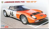 Hasegawa 20683 1/24 Ölçek, Lamborghini Miura P400 1968 ACP GP, (Limited Edition) Yarış Aracı Plastik Model Kiti thumbnail 1