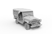 AK 35004 1/35 Ölçek, FJ43 Tenteli SUV (IDF ve LAF Silahlı), Askeri Araç Plastik Model Kiti thumbnail 2