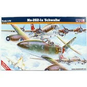 Mistercraft E060 1/72 Me-262-1A (Schwalbe) Savaş Uçağı Plastik Model Kiti - 1