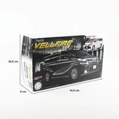 Fujimi C-NX-1 EX-2 06627 1/24 Ölçek, Toyota Vellfire ZA G Edition (Non-Color) Version, Minibüs Plastik Model Kiti thumbnail 5