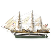 Occre 15006 1/100 Ölçek, Amerigo Vespucci, 98 cm. Yelkenli İtalyan Askeri  Eğitim Gemisi, Ahşap Model Kiti thumbnail 4