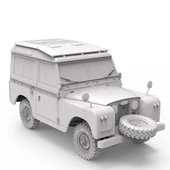 AK 35013 1/35 Ölçek, Land Rover 88 Series IIA (Steyşın Vagon), Askeri Araç Plastik Model Kiti thumbnail 2