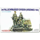 Dragon 6113 1/35 Ölçek, 3.Paraşütcü Timi Figürleri, Plastik Model Kiti thumbnail 1