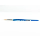 Hobbytime 800 No.6 Üçgen Mavi Saplı, Kolibri, Samur Kıllı, Detay Boya Fırçası thumbnail 2